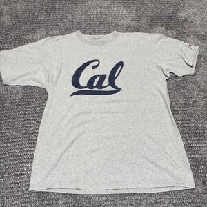 Champion Mens T Shirt XL Gray Cal California University Graphic Cotton